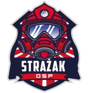 NAKLEJKA UV STRAŻAK LAMINAT na samochód OSP 20 cm