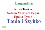 Forge of Empires FOE Tytan Wrota Pegaz Langendorn