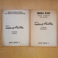 Tadeusz Kantor Teatr Cricot 2 - Umarła klasa Niech sczezną artyści rysunki