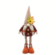 Krasnal z brodą 52cm dekoracja ozdoba jesienna boho