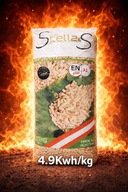 Pellet Drzewny 15kg Sosnowy 100% 6 MM CER A1 4,9 Kwh/kg DOSTĘPNY OD RĘKI