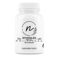 NaturePRO Witamina B12 Metylokobalamina 1000 mcg 100 kapsułki