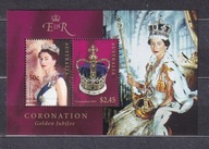AUSTRALIA ** 50 rocznica koronacji Elżbiety II Mi BL 48