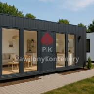 KONTENER MIESZKALNY BIUROWY GASTRONOMICZNY 11x3 m | PiK Pawilony Kontenery