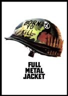 A2 PLAKAT FILMOWY KINO FILM PEŁNY MAGAZYNEK, FULL METAL JACKET (1987)