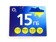 O2 Czeska Karta SIM BEZ REJESTRACJI 300 Kč 15 GB UE