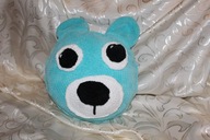 Poduszka Miś na szydełku