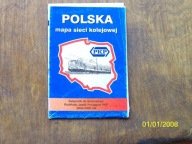POLSKA MAPA SIECI KOLEJOWEJ 2004/2005 Praca zbiorowa