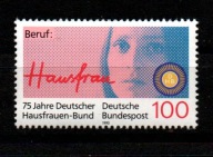 Znaczki Niemcy Związek Gospodyń Domowych 1990r.