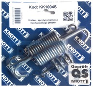 Sprężyny Hamulca Szczęki 250x40 KNOTT Oryginał kpl