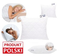 POLSKA PODUSZKA 70x80 ANTYALERGICZNA GRUBA PIKOWANA Z ZAMKIEM KOMFORT SNU