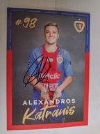 Karta klubowa autograf Piast Gliwice Katranis 22/3