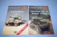 Tank Power 539 i 563 Valentine cz. I i II Bishop Archer Janusz Ledwoch