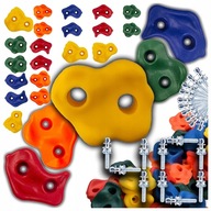 UCHWYTY KAMIENIE DO WSPINACZKI OGRODU DOMU WSPINACZKOWE ZESTAW ŚRUBY 20 SZT