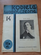 Kobieta Współczesna Nr 14 . 2 Kwietnia 1933 r .