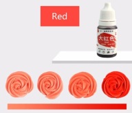 Czerwony ciemny barwnik spożywczy w płynie do ciasta, dekoracji 10 g.