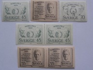 Szwecja - Nobliści 1969 r - Mi.662-64 A+D ** pary