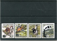 A51775)WWF Ssaki: Madagaskar 1110 - 1113 A**