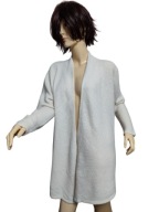 MAGGY SWETER wełniany KARDIGAN WEŁNA ANGORA 40