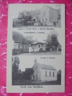 SUCHY BÓR DERSCHAU CHRZĄSTOWICE OPOLE GASTHAUS ULICA WIEJSKA KAPLICA SZKOŁA