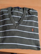 Sweter męski XL bawełna U.S Polo ASSN khaki USA