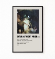 Plakat A4 z ramką DEFTONES "SATURDAY NIGHT WRIST" 21x29,7cm
