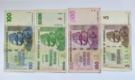 214 - ZIMBABWE - zestaw DOLARÓW