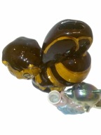 CERAMICZNA SKARBONKA KOT KOTEK BRĄZOWY 14 cm CERAMICZNA FIGURKA