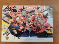 Polscy skoczkowie autografy Małysz Kubacki Stoch Kot Żyła