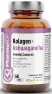 Pharmovit Kolagen + Ashwagandha Beauty Complex, na skórę, włosy 60 kapsułek
