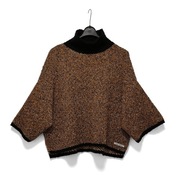 Sweter Golf Szerokie Rękawy Oversize Comma |R. Uni