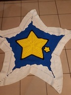 KOC NARZUTA DYWANIK WEŁNA SKANDYNAWSKI 116/116