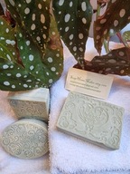 Luksusowe naturalne mydło z francuską glinką zieloną ręcznie robione 1szt