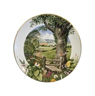 Talerz kolekcjonerski Royal Worcester “A Country Path in May”