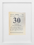 KARTKA Z KALENDARZA 1984-06-30 ORYGINAŁ W RAMCE, PREZENT NA URODZINY