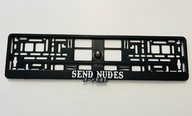 Ramka 3D do auta SEND NUDES