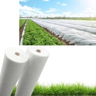 AGROWŁÓKNINA OKRYCIOWA BIAŁA UV P-17 3,2x50m DO OGRODU NA TARAS ANTYCHWAST