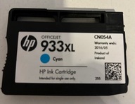 HP WKŁAD TUSZ 933XL CYAN CN054A ORYGINAŁ 32 GRAM data 2016/05