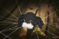 Mały pająk amigurumi – ręcznie robiony z włóczki YarnArt Jeans