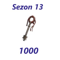 1000x Większy Klucz Leża Greater Lair Key Diablo 4 SEZON 13 Osądu Hatred