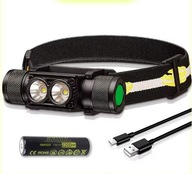 Czołówka Sofirn H25L - 2 x LH351D 90 CRI 5000K + ogniwo 18650