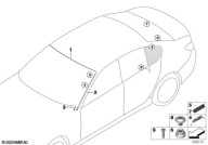ELEMENT ODPROWADZANIA WODY LEWY BMW G20 OE 51319466591