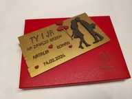 Walentynka 3D Dla Dziewczyny, Kobiety - Personalizowany Gotowy Prezent