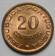 Mozambik 20 centavos 1961 - stan menniczy