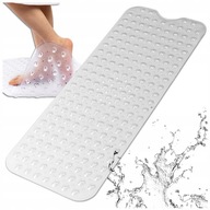 MATA ANTYPOŚLIZGOWA DO WANNY POD PRYSZNIC ŁAZIENKOWA PRZYSSAWKI 100x40 CM