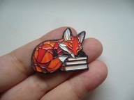 PIN PRZYPINKA BROSZKA LIS LISEK