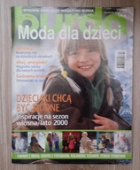 Burda moda dla dzieci 1-2/2000 szycie wykroje krawieckie vintage retro diy