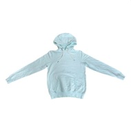 Bluza damska niebieska błękitna z kapturem z długim rękawem XS