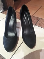 CZÓŁENKA CZARNE SZPILKA ROZM 38