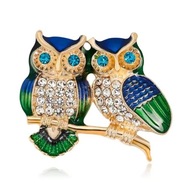 Broszka z Sowami dla WOŚP